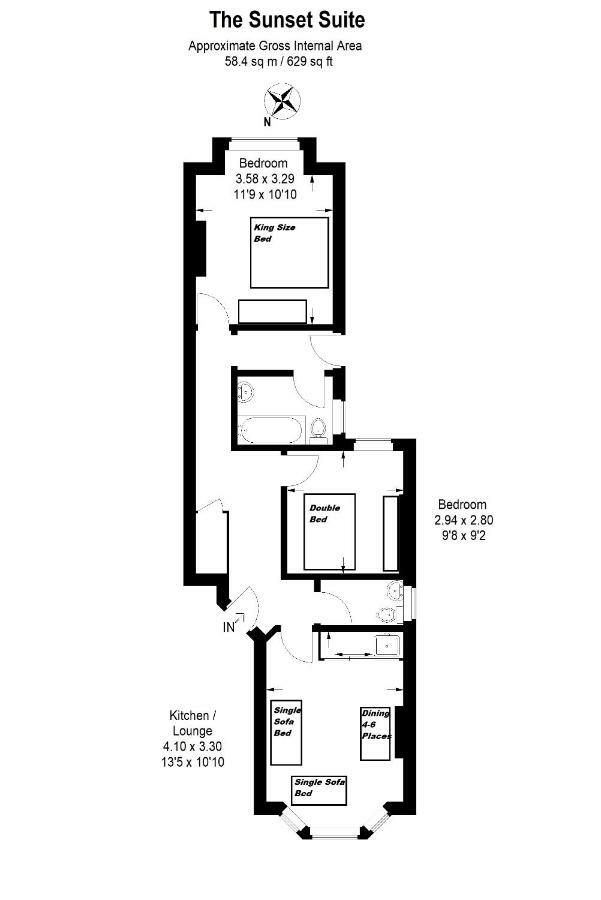 Apartment Lytham Serviced *