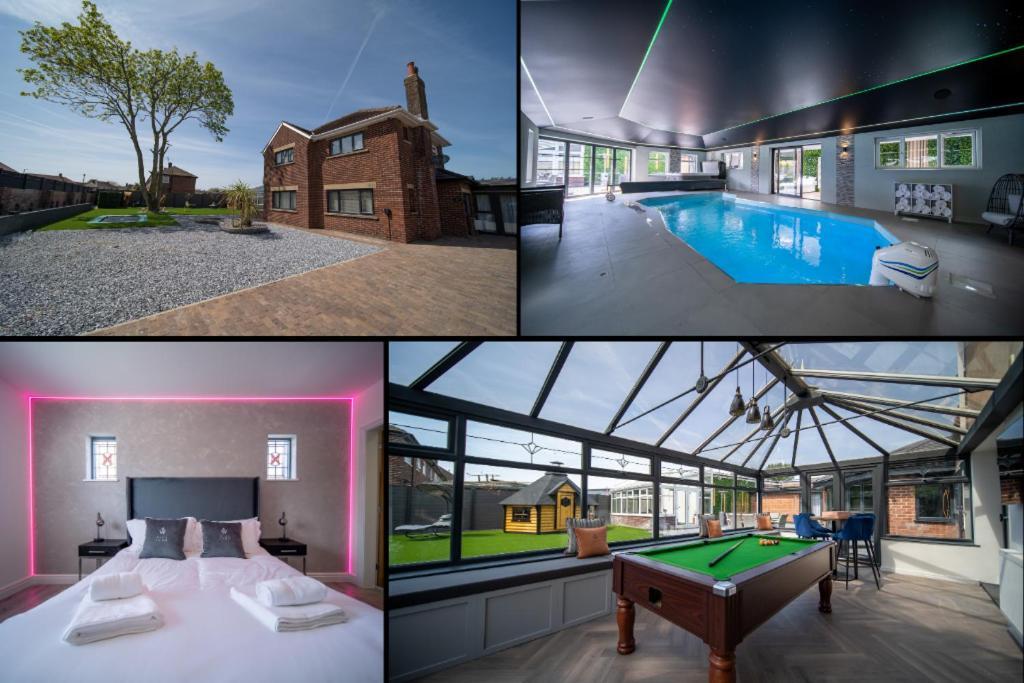 20 Guest Luxury - Private Pool, Hot Tub & Gym Lytham St Annes